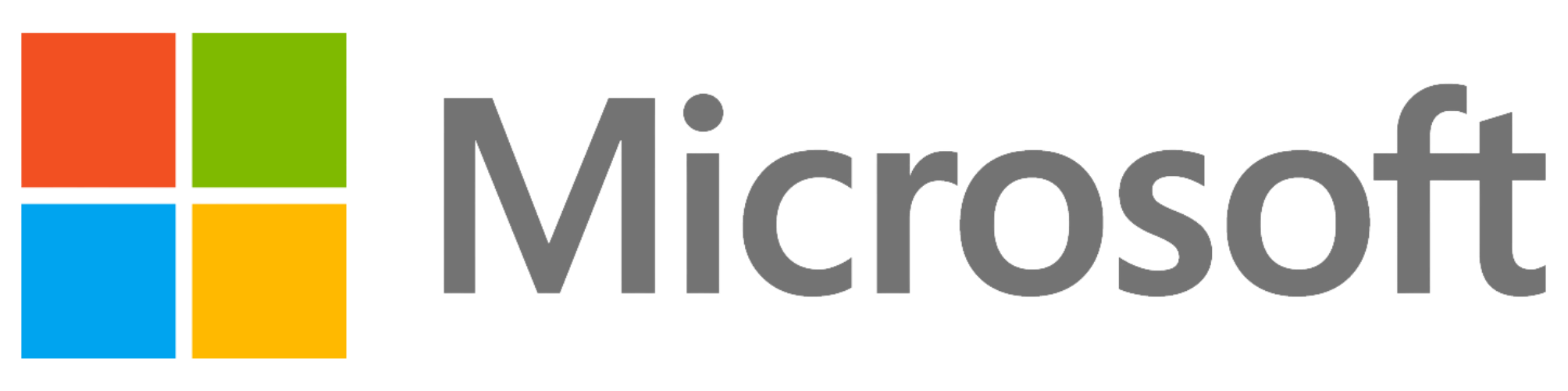 Microsoft transparente logo
